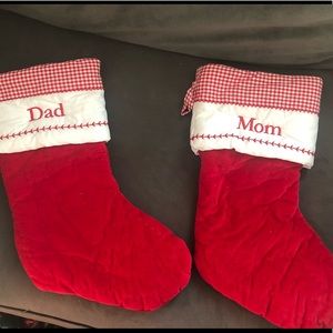 Pottery Barn Holiday Stocking - Dad